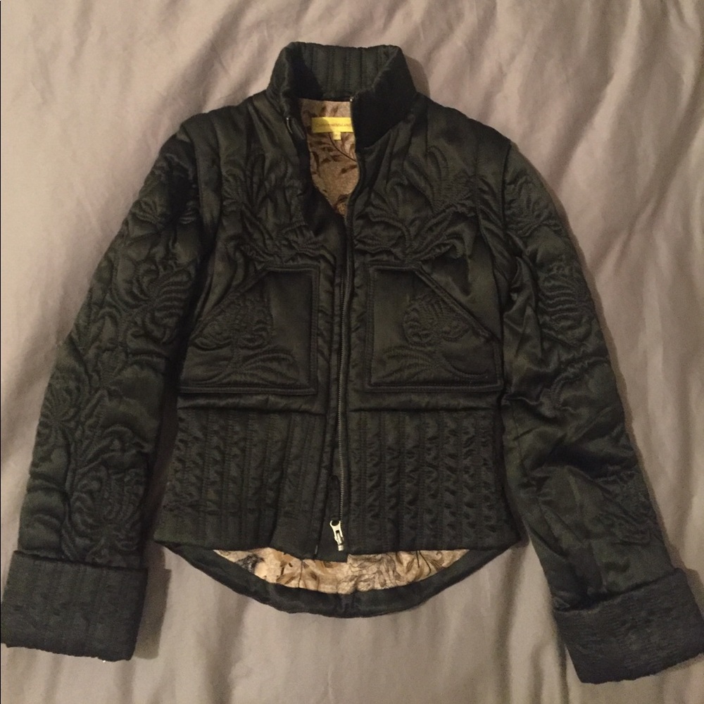 Catherine Malandrino jacket and vest in one puffer