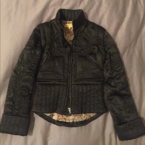 Catherine Malandrino jacket and vest in one puffer