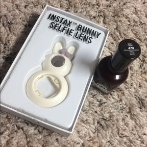 🐰 Instax Bunny Selfie Lens &a Nail polish