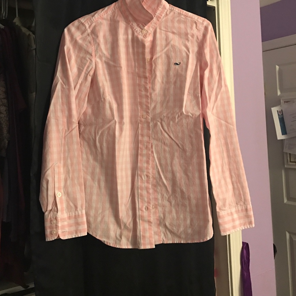 Button down plaid dress shirt!