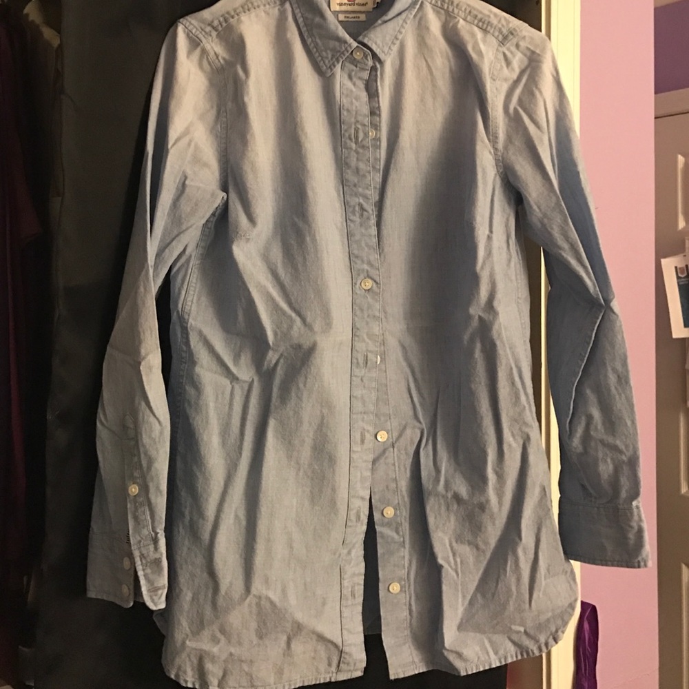 Chambray button down.