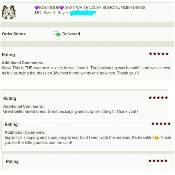 ๐1 MED LEFT๐ SEXY WHITE LACEY BOHO SUMMER DRESS - Picture 4 of 5