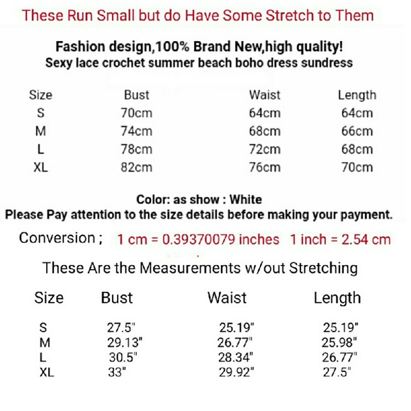 ๐1 MED LEFT๐ SEXY WHITE LACEY BOHO SUMMER DRESS - Picture 5 of 5