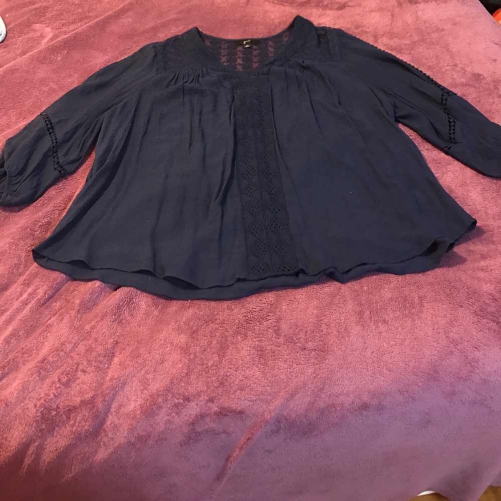 GNW 3/4 Sleeve Blouse