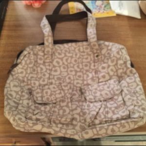 Leopard Print Thirty-one bag