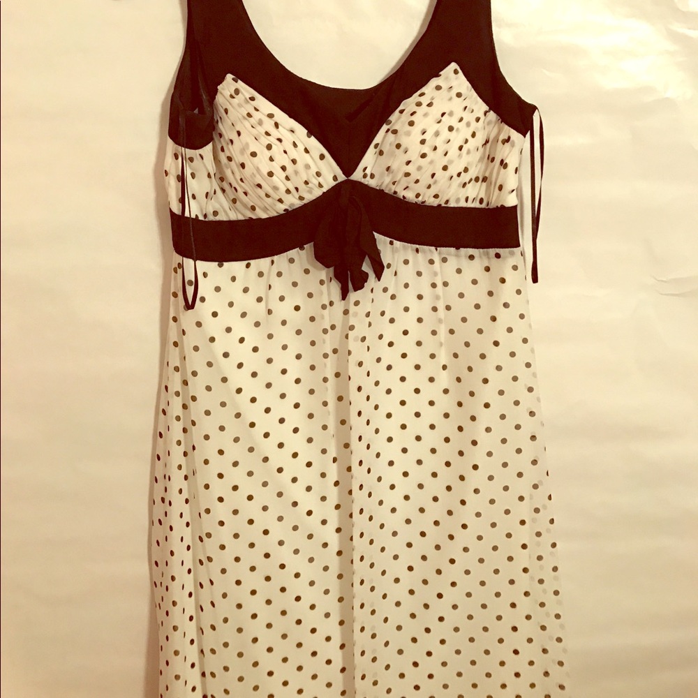 Black & White polka dots summer dress