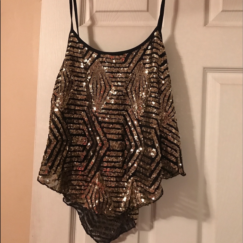 Rue 21 sequin tank XL