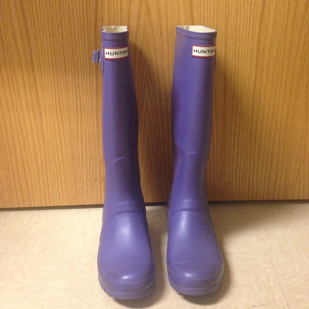 Purple Hunter Rainboots