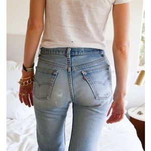 Vintage Levi's High Waisted Jeans