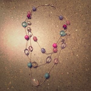 Multi-colored necklace from LOFT.