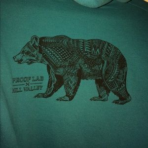 American Apparel Turquouise/Aqua hoodie