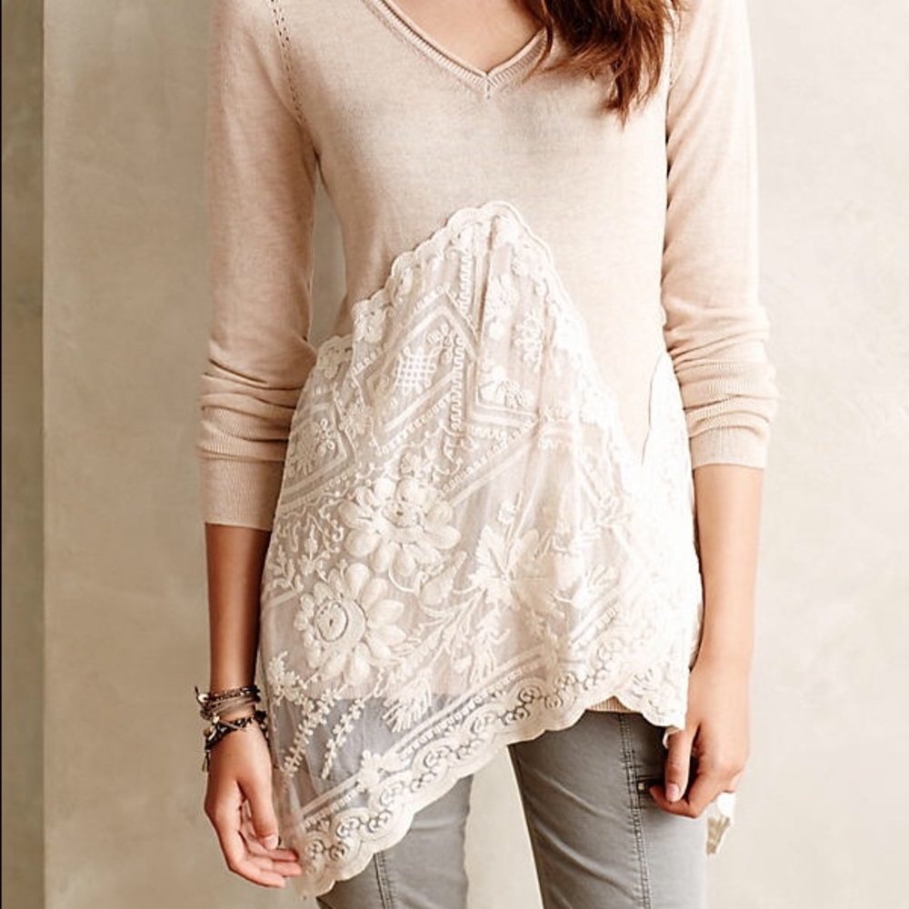 Anthropologie Alpinum Pullover Sweater