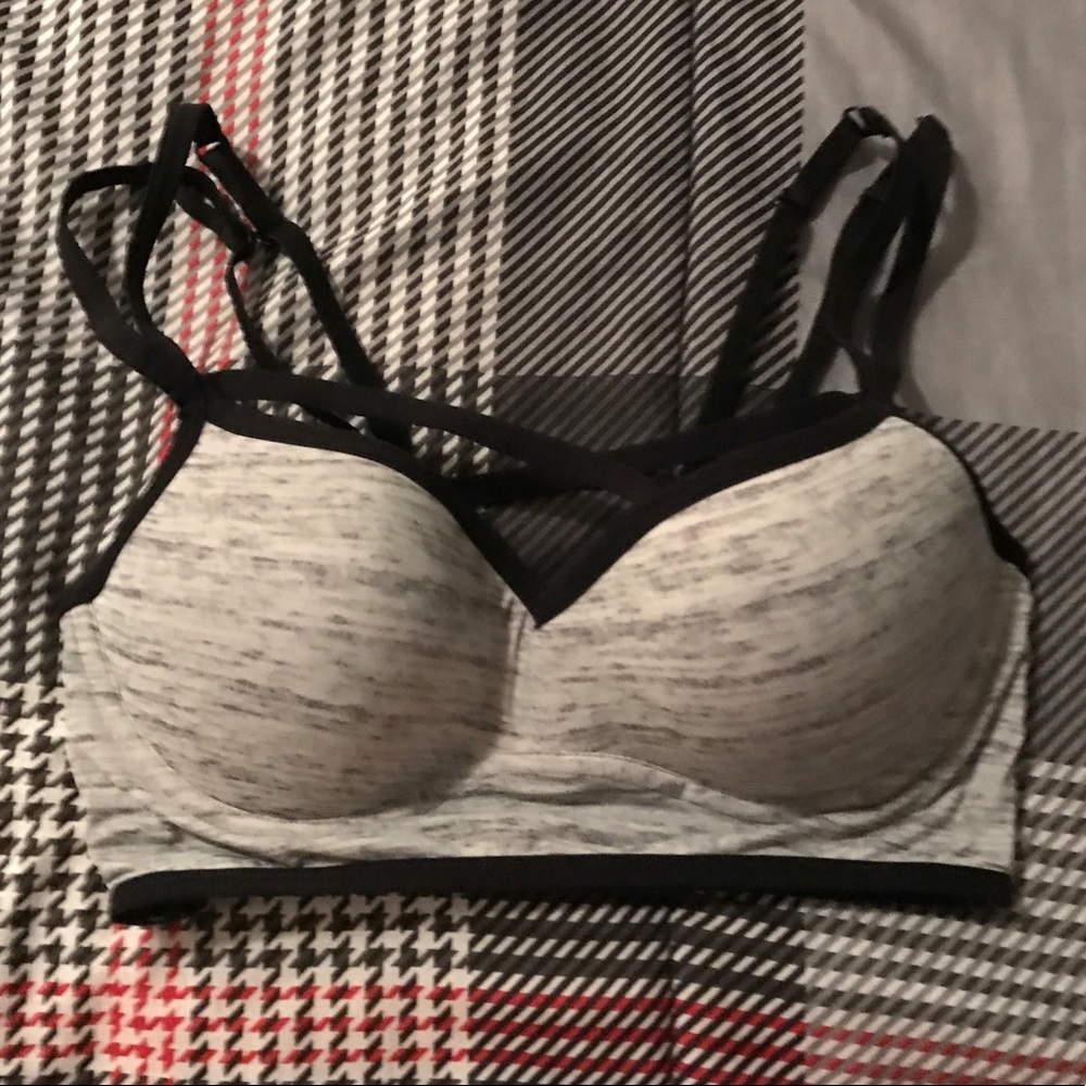 Strappy front bralette