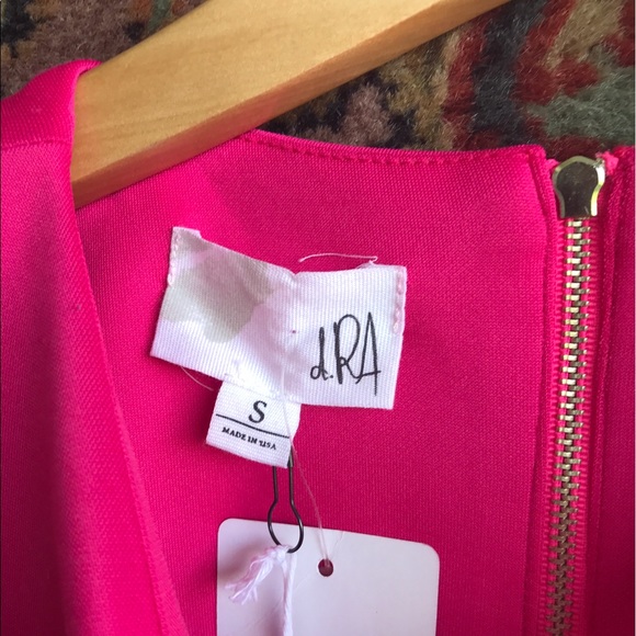 D.Ra OAK Crop Criss Cross Top w Zipper Anthropolog - Picture 8 of 8