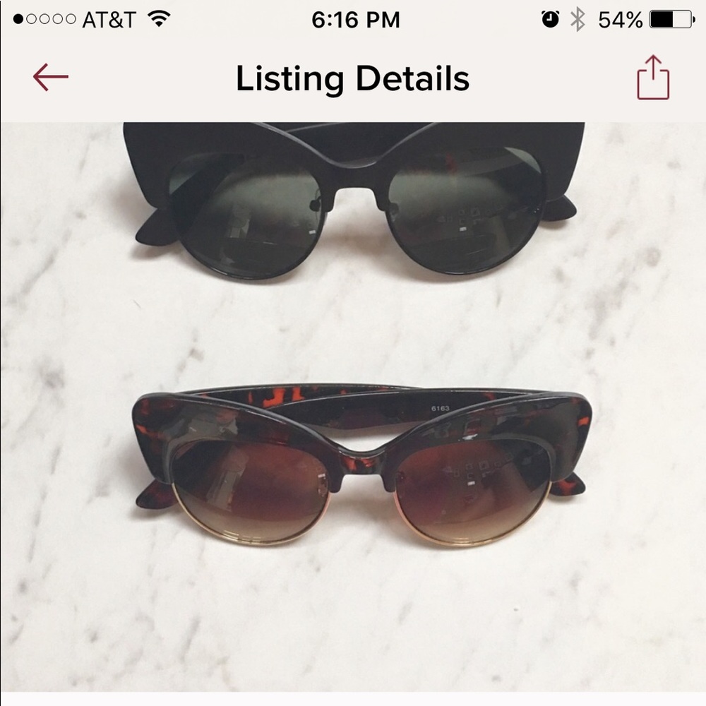 Cat Eyed Sunglasses! They Are Here! - Picture 2 of 7
