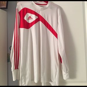 Men Adidas 2XL climacool padded elbow Long Sleeve