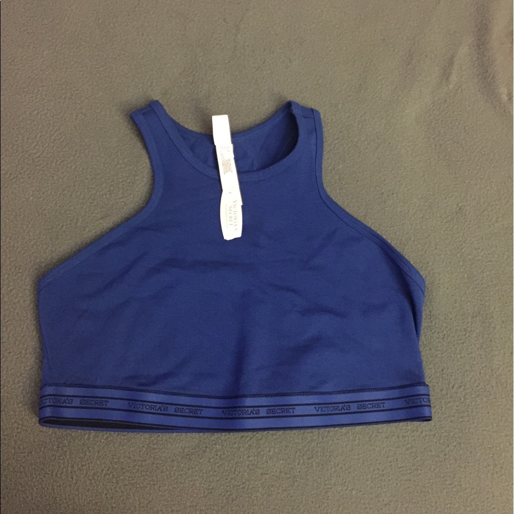 Pink Victoria's Secret sports bra size large