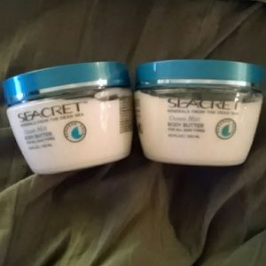 2 seacret body butter