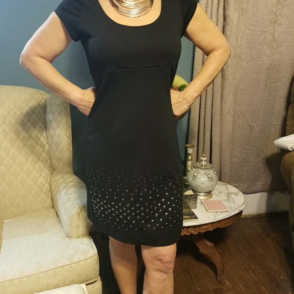 NWT Karen Kane Blavk dress.