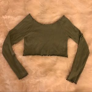 Free People seamless crop top
