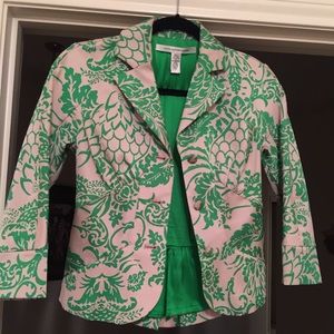 DVF Floral Blazer
