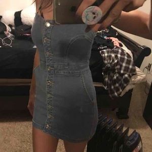 Denim dress