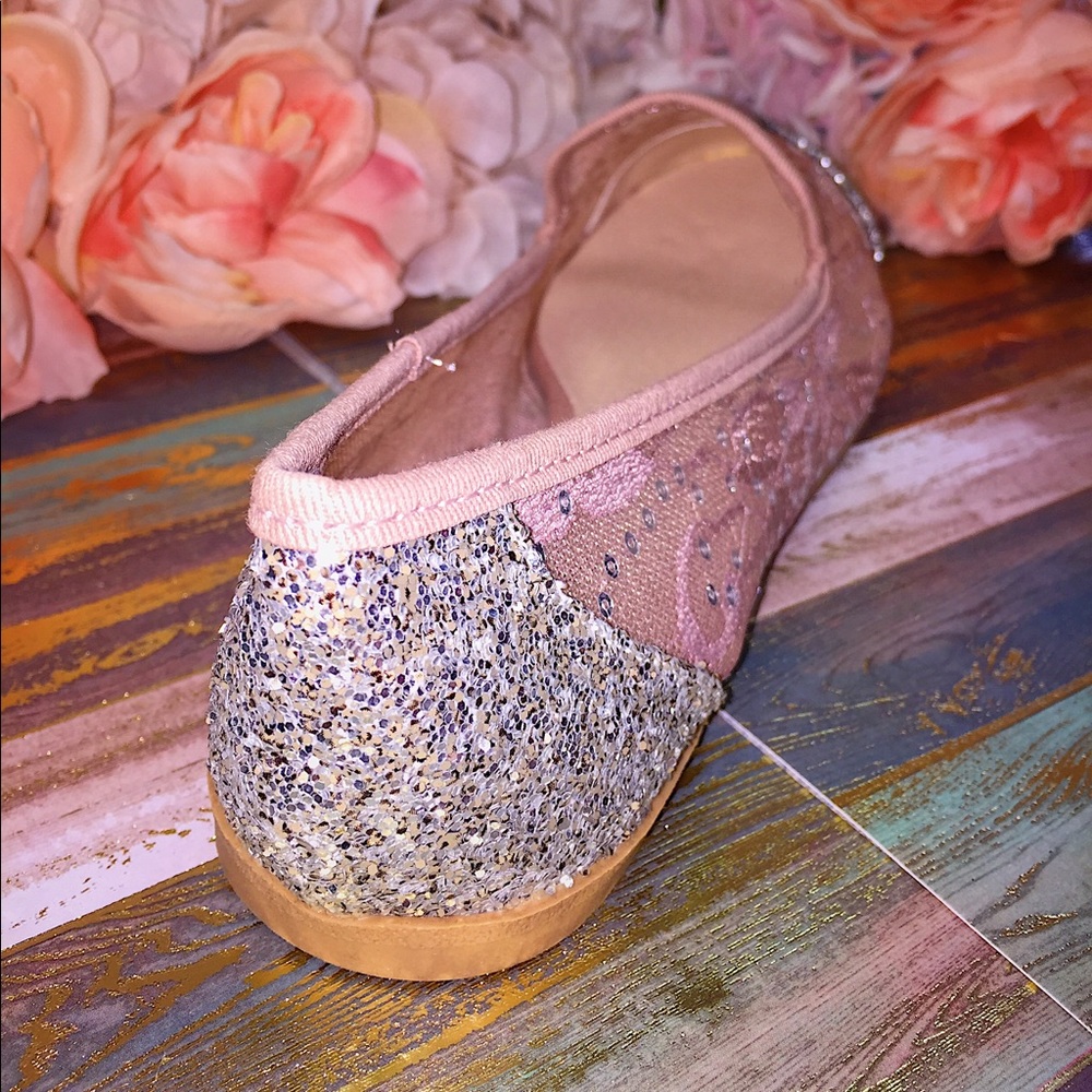 🎉✨New Silver Glittery Flats Great For Easter 🐣 - Picture 7 of 7