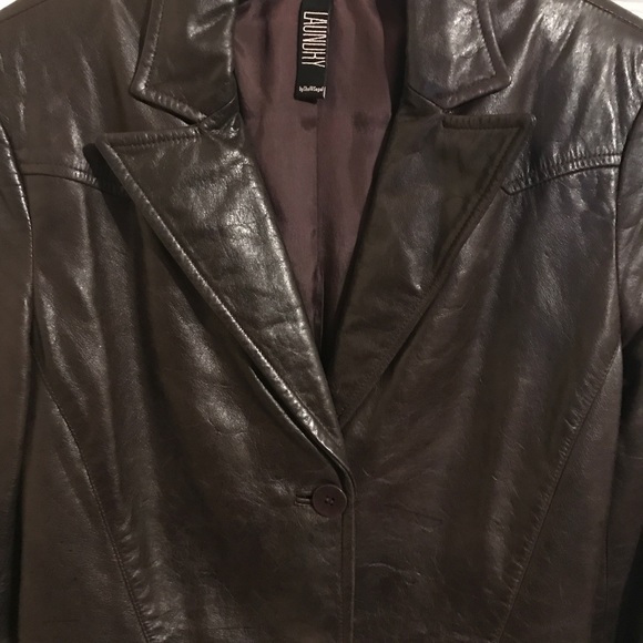 Leather Jacket by Laundry - Picture 2 of 5