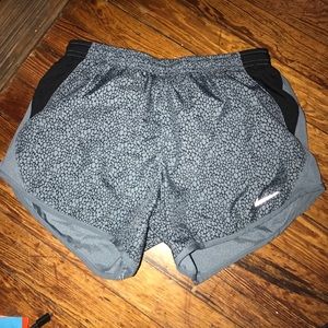 Gray Nike running shorts!