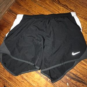 Black Nike running shorts!