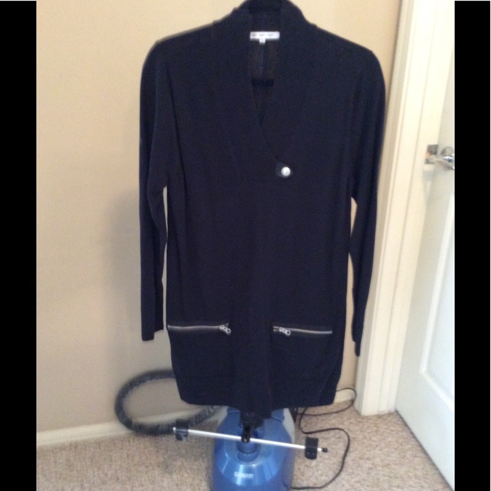 Mid length sweater worn twice