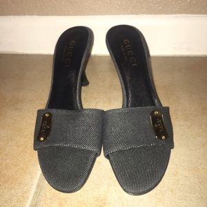 Black Gucci heels Considering all offers