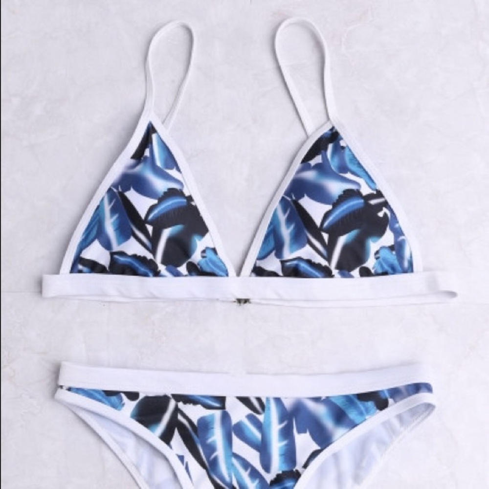 Patterned Bikini Top