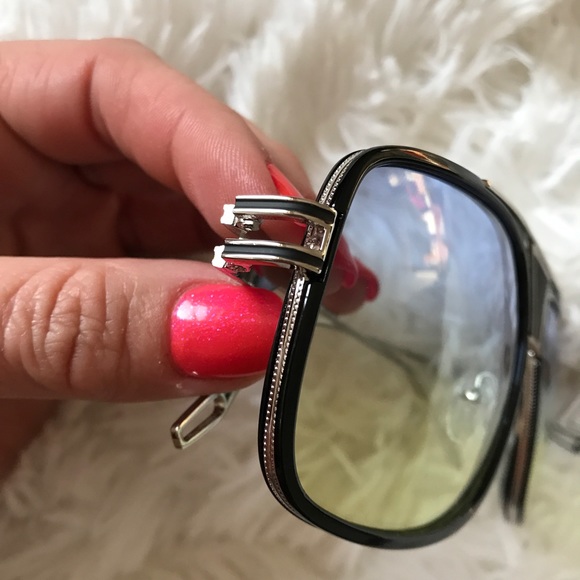 NEW | TWO TONE MODIFIED AVIATORS | OVERSIZED TREND - Picture 2 of 7