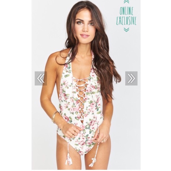 SM | Show Me Your Mumu La Jolla Lace Up One Piece - Picture 4 of 7