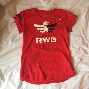 Nike veteran team RWB shirt