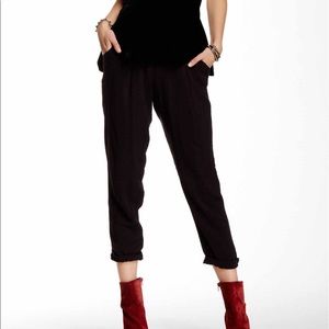 Free People Pleated Crop Pant