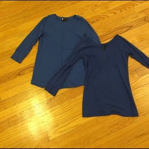 Two 3/4 Sleeves Tops