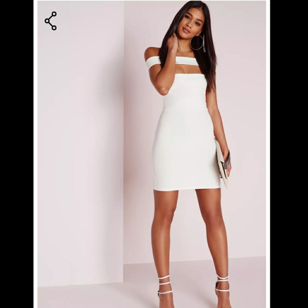 Off the shoulder bodycon dress