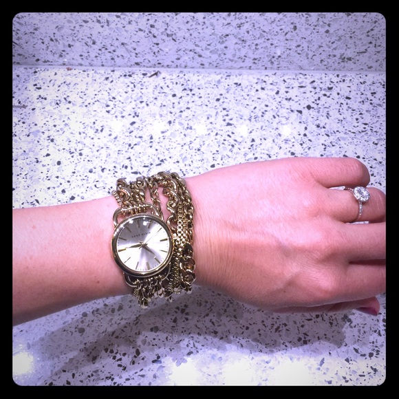 Anne Klein wrap watch