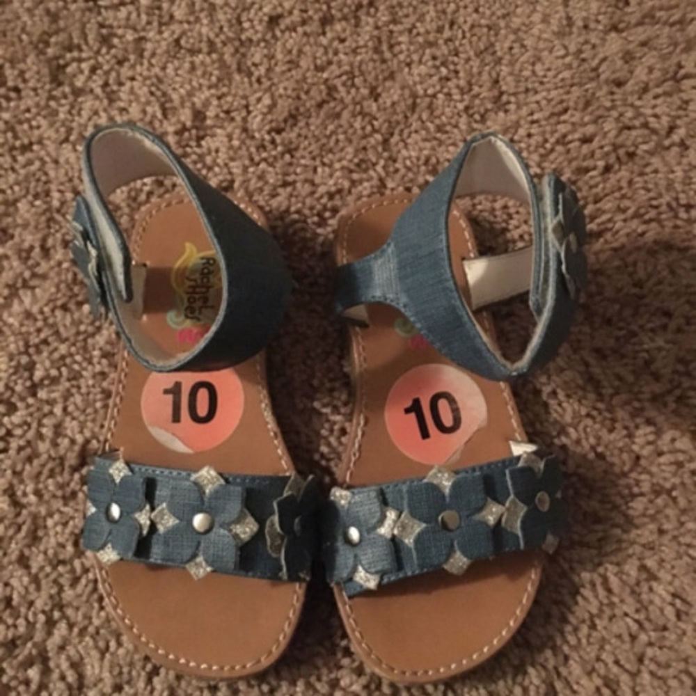 Denim kid sandals #nwot