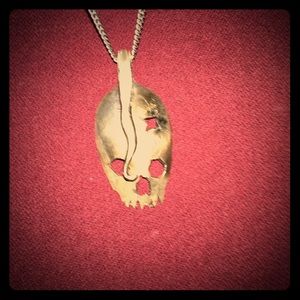 Handmade skull pendant