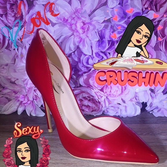 🎉New So Fine Classy Fire Red Heels - Picture 3 of 8