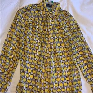 Modcloth eyeglasses button-up