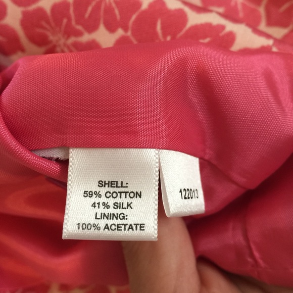 Ann Taylor Loft Floral Pink Dress 8P - Picture 7 of 7