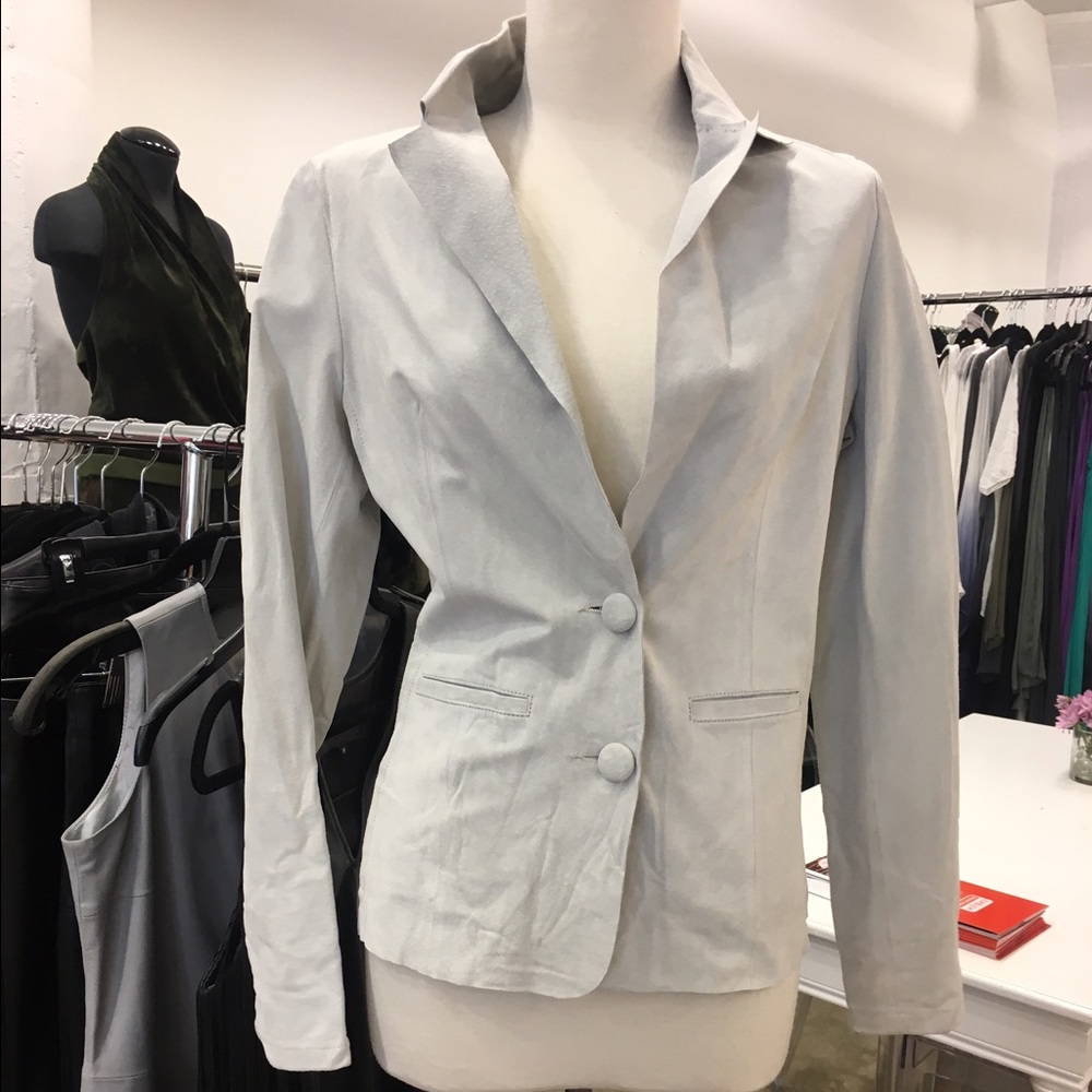 Leather Blazer