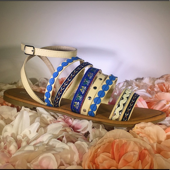 ⚡️NEW Comfy Ocean Blue Sandals - Picture 2 of 6