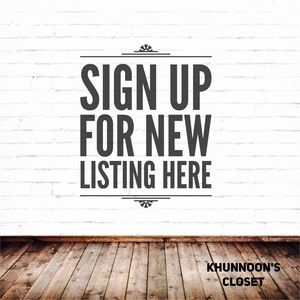 👇Sign up here for new listings and update💥💥