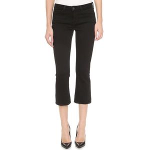 L'AGENCE CHARLOTTE CROP FLARE JEAN