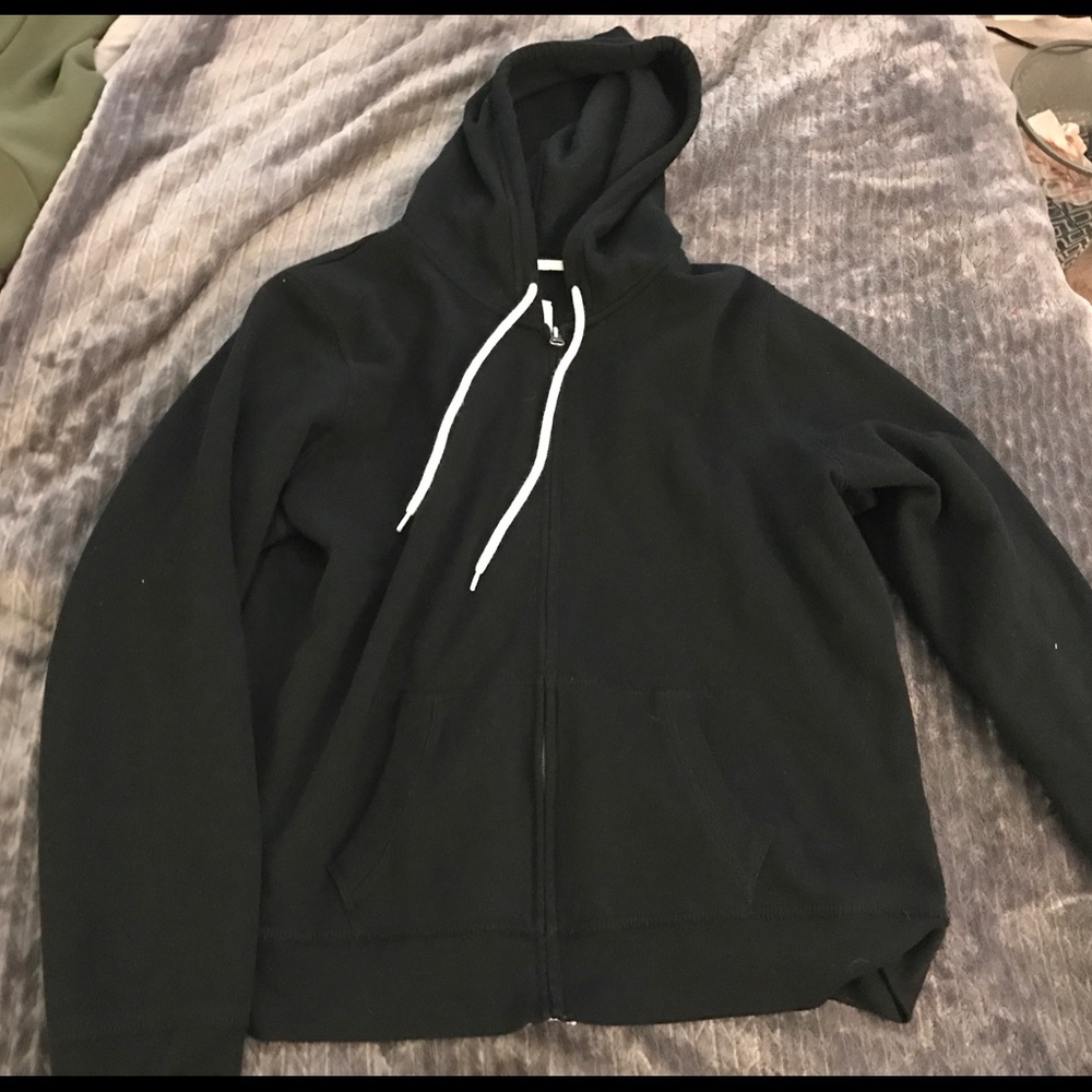 Black hoodie